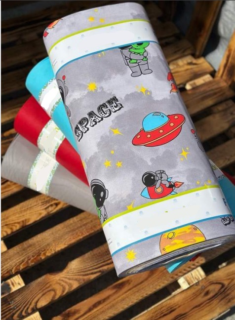 Ranforce svemirci sivi – dječija posteljina