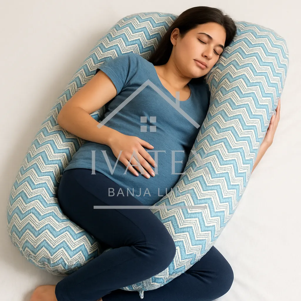 Jatuk za trudnice plavi dezen