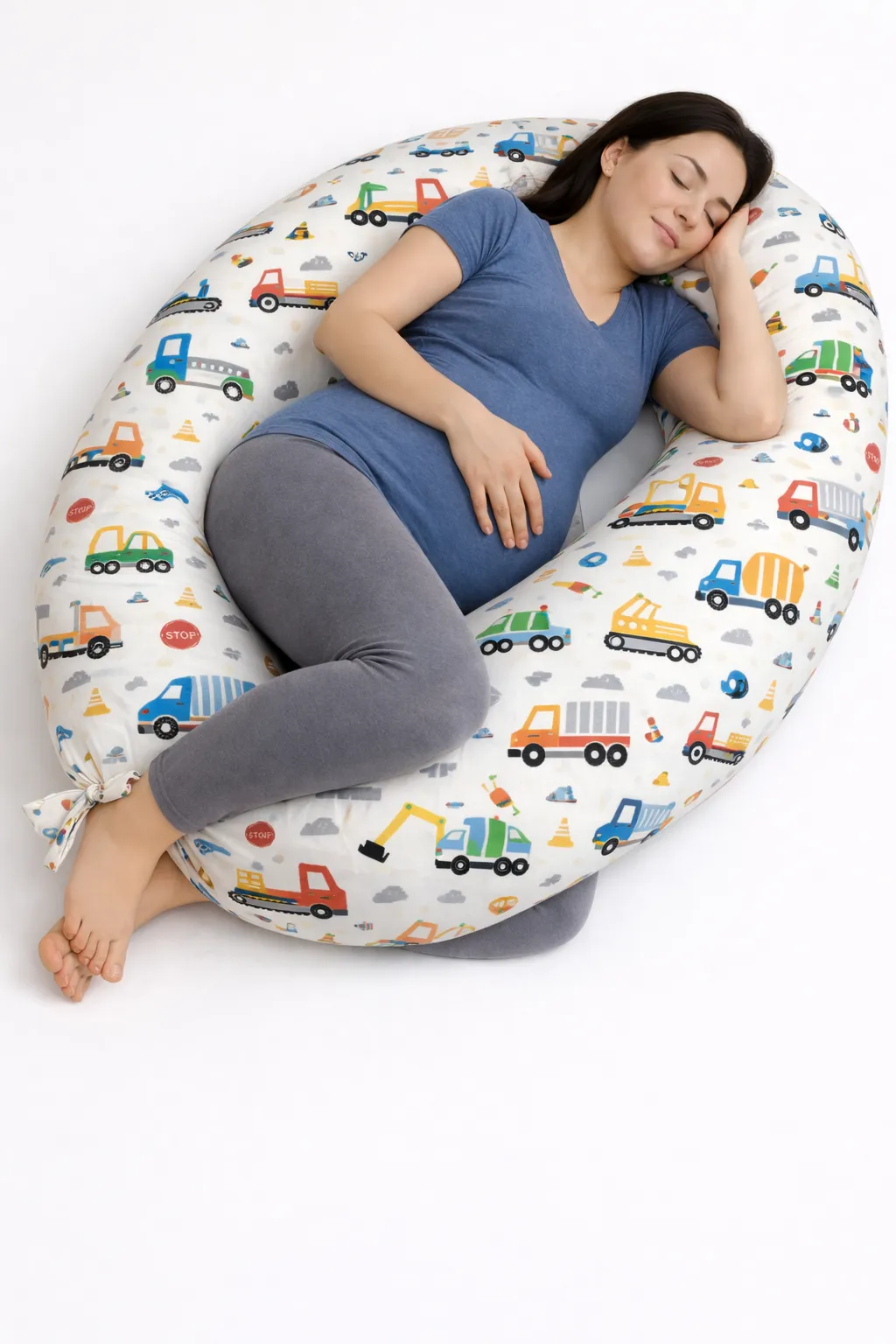trudnicki jastuk premium - autići-kamioni